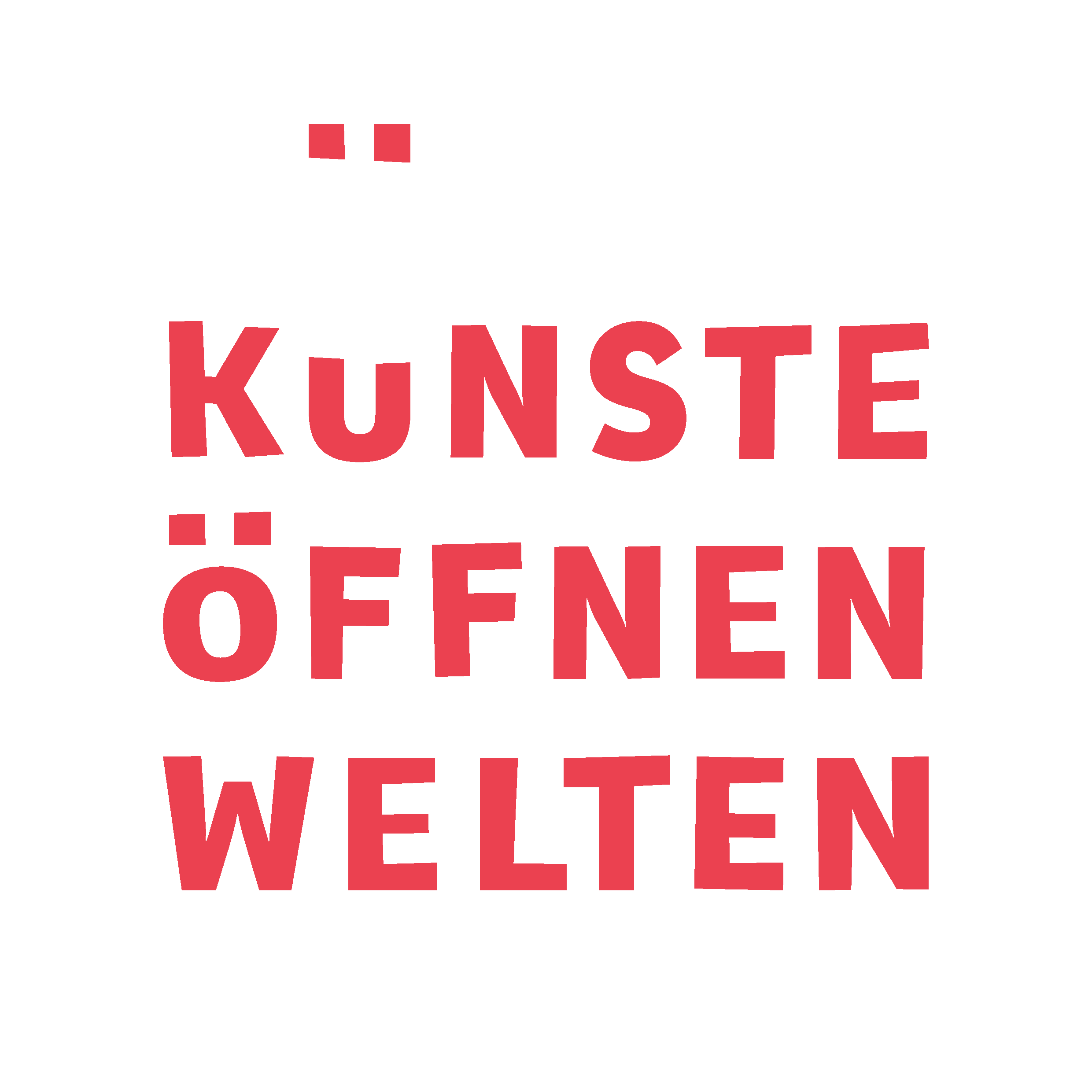 Logo Künste öffnen Welten Logo Künste öffnen Welten