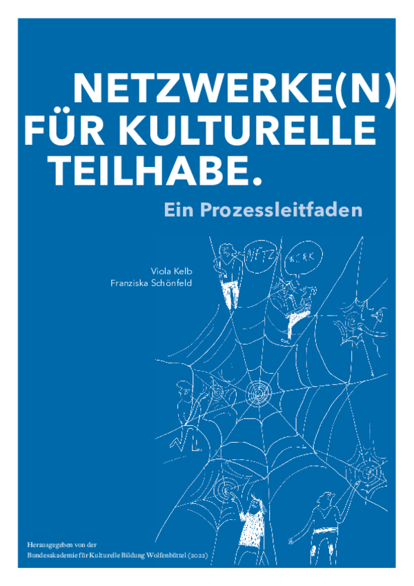 Titelbild Leitfaden Netzwerken für Kulturelle Teilhabe