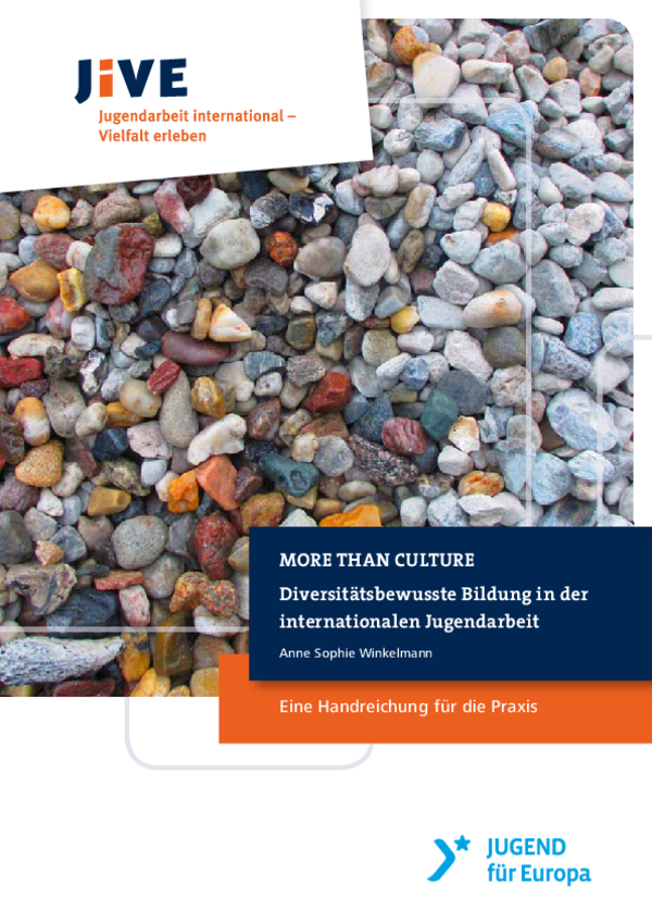 Titelbild der Handreichung „More than Culture“