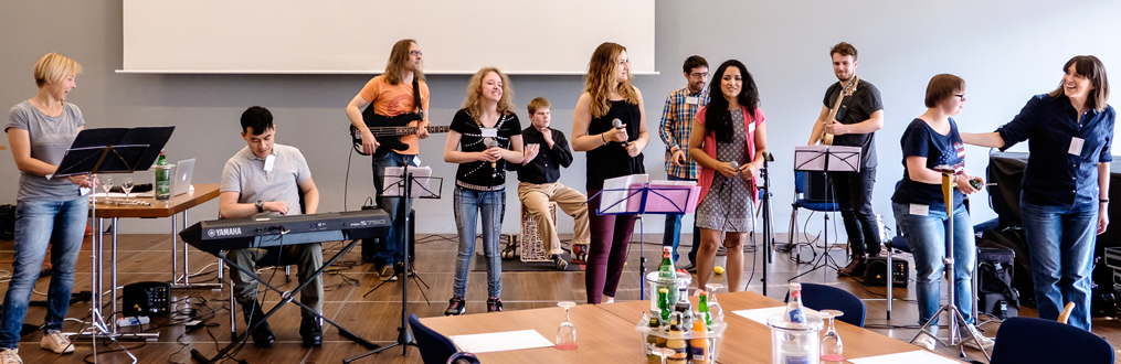 Innovationsfonds Kulturelle Bildung Auftritt der Band I can be you Translator bei der AllerArt-Tagung der BKJ 2016. Foto: BKJ | Andi Weiland